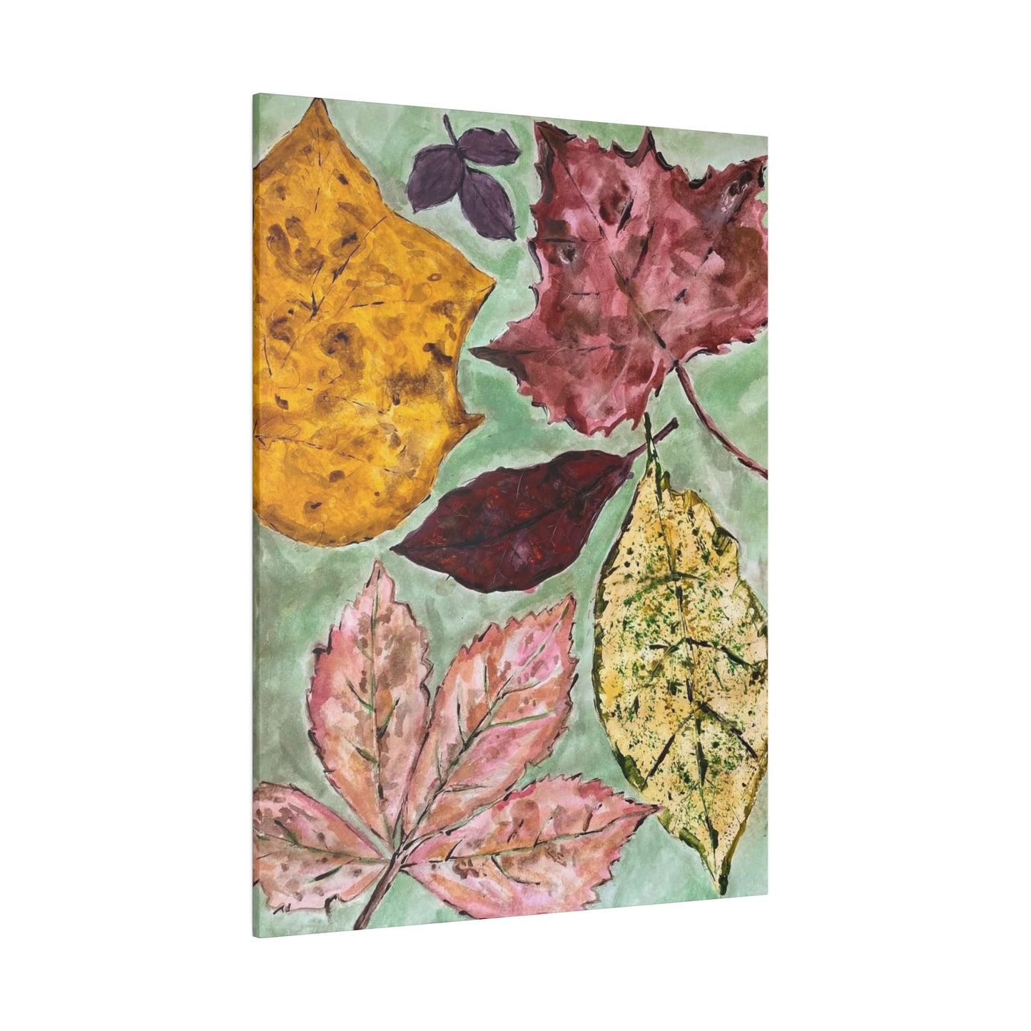 Fall Leaves, Matte Canvas, Stretched, 0.75"