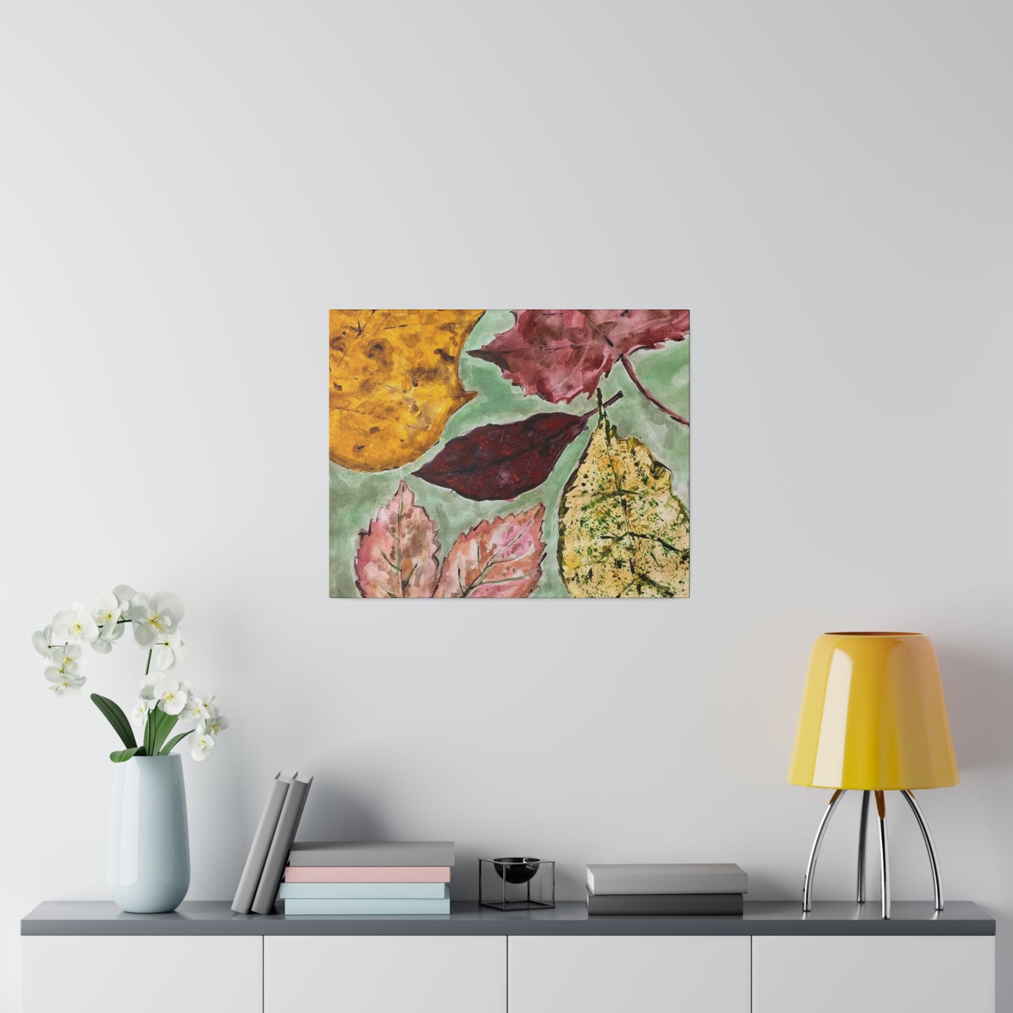 Fall Leaves, Matte Canvas, Stretched, 0.75"