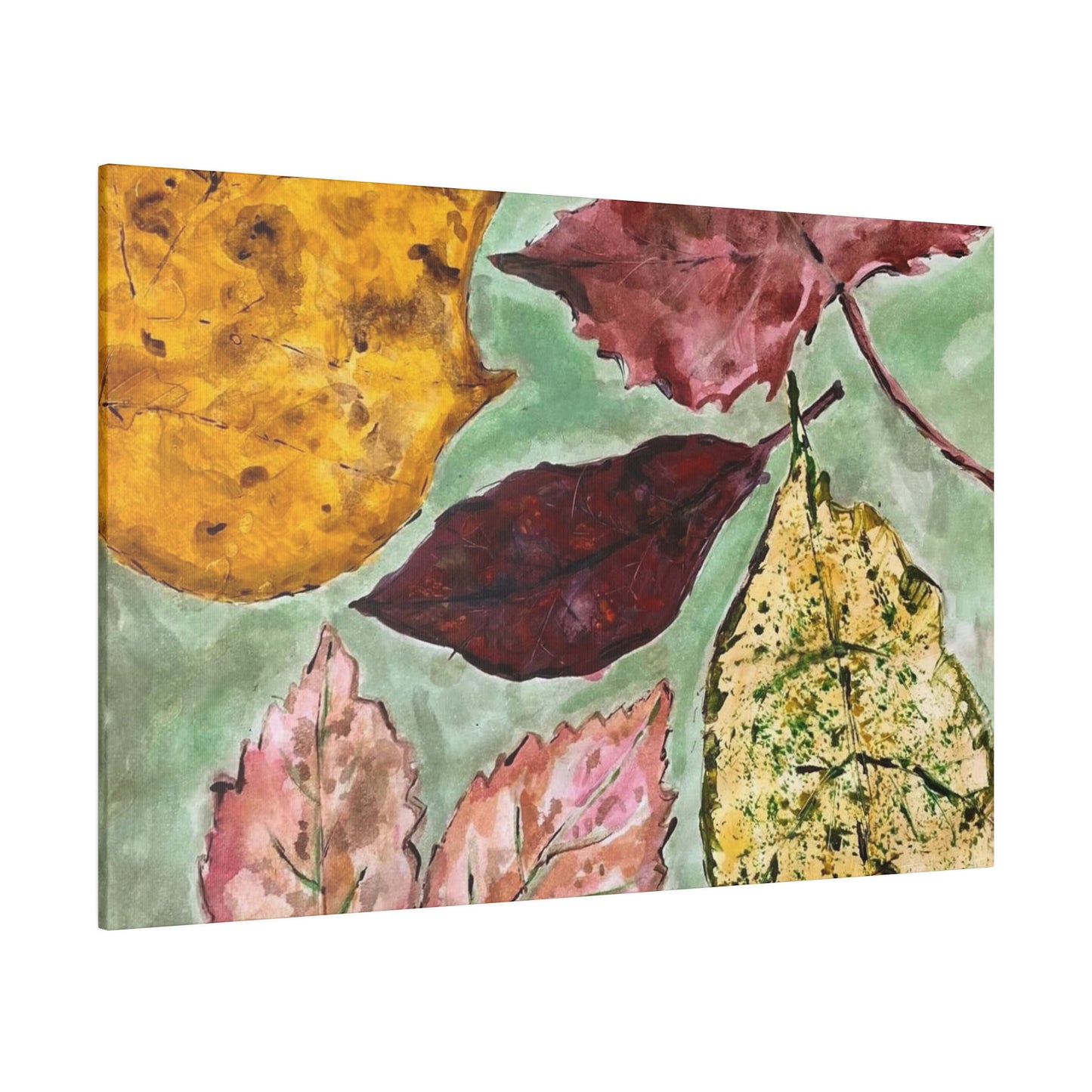 Fall Leaves, Matte Canvas, Stretched, 0.75"