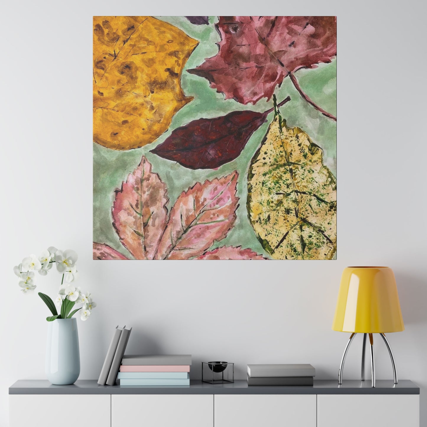 Fall Leaves, Matte Canvas, Stretched, 0.75"