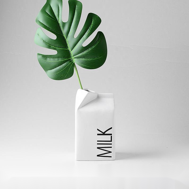 Nordic Milk and Cream Ceramic Vase