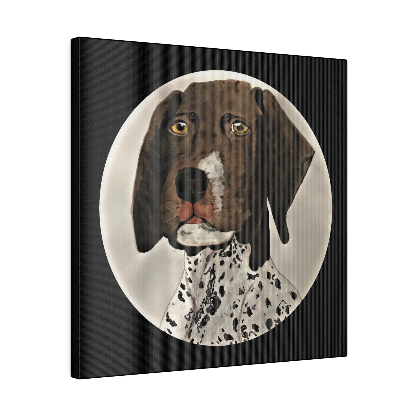 German Shorthaired Pointer, Matte Canvas, Stretched, 0.75"