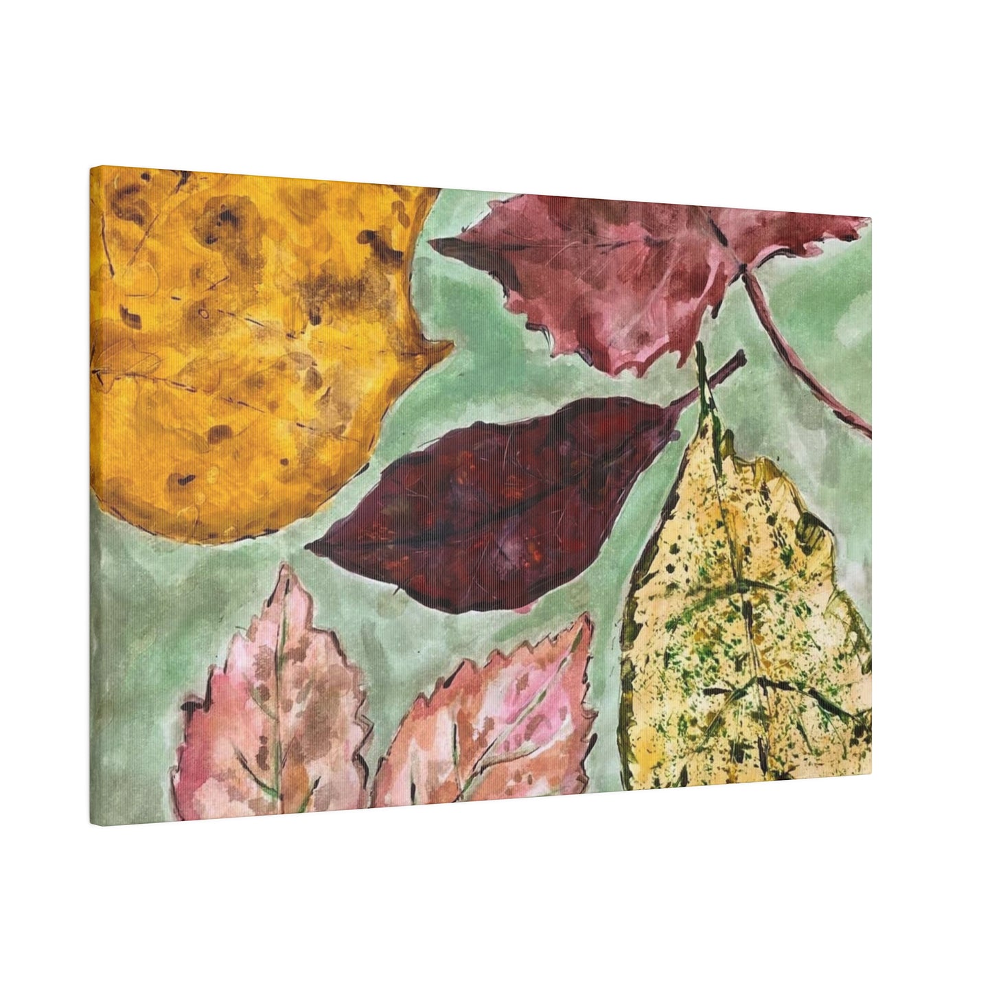 Fall Leaves, Matte Canvas, Stretched, 0.75"