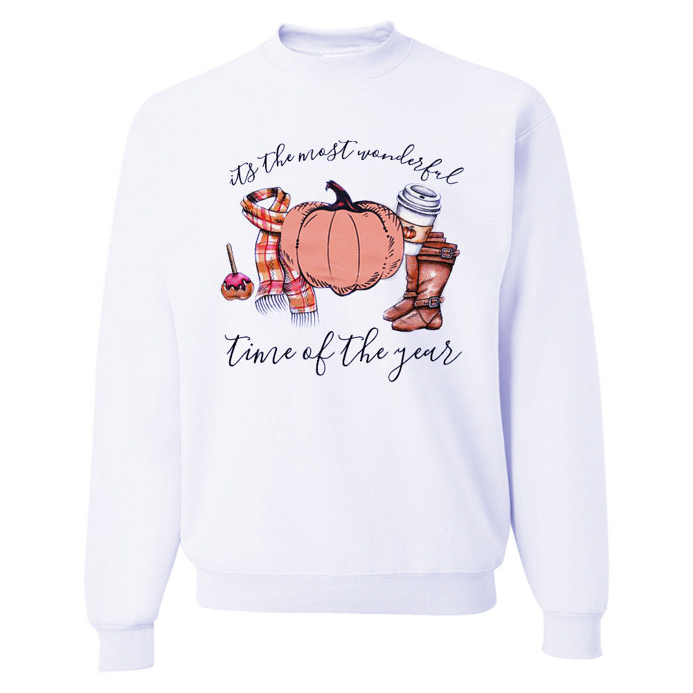 It's The Most Wonderful Time Of The Year Fall Sweatshirt