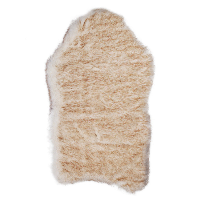 Plush Fur Cushion Rug For Pets