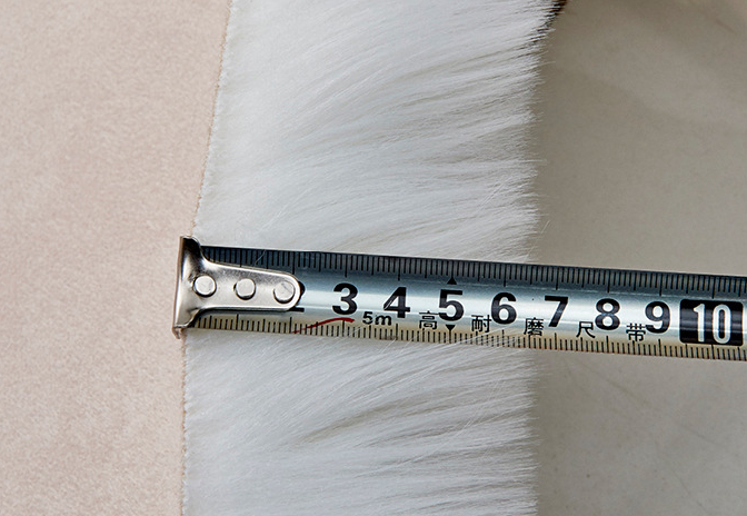 Irregular Shape Fur Rug