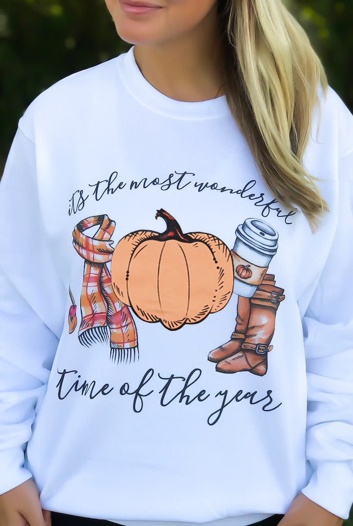 It's The Most Wonderful Time Of The Year Fall Sweatshirt