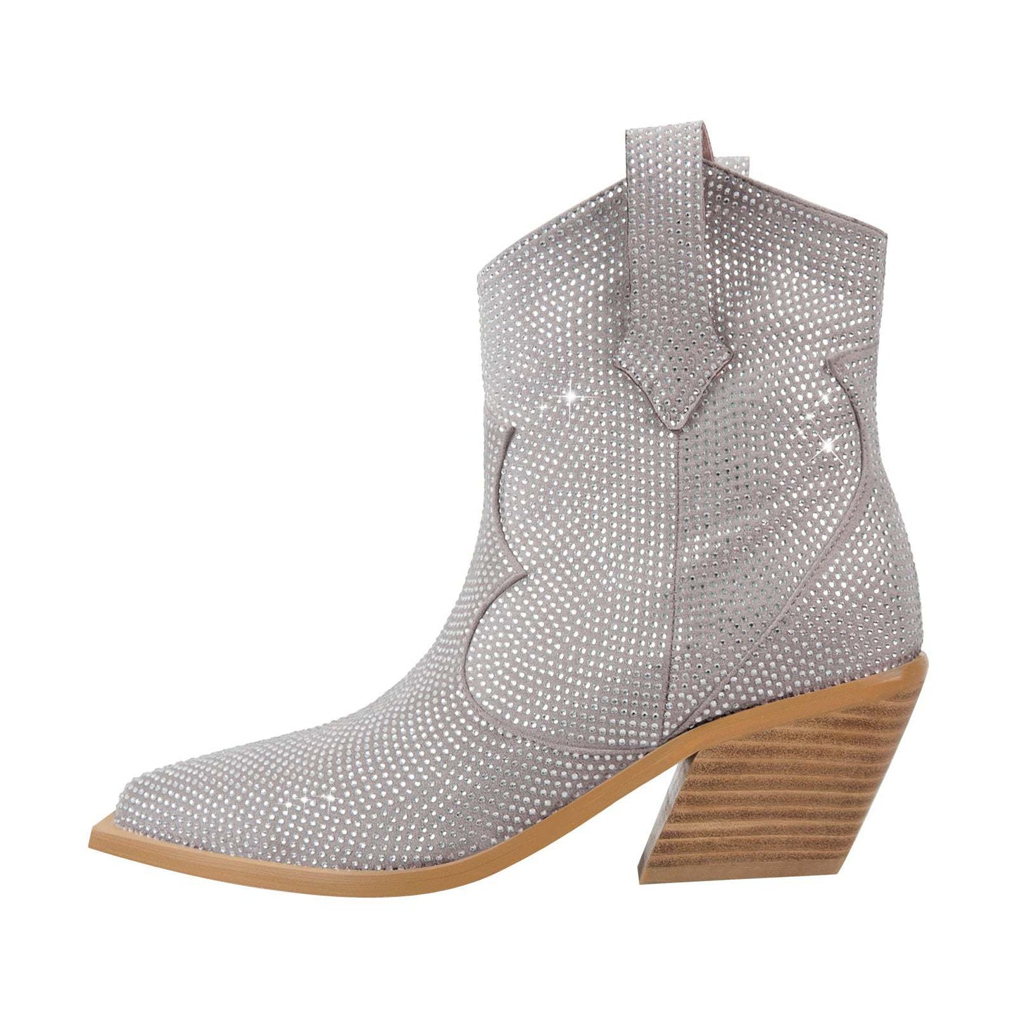 Rhinestone Pointed Toe Western Cowgirl Boot