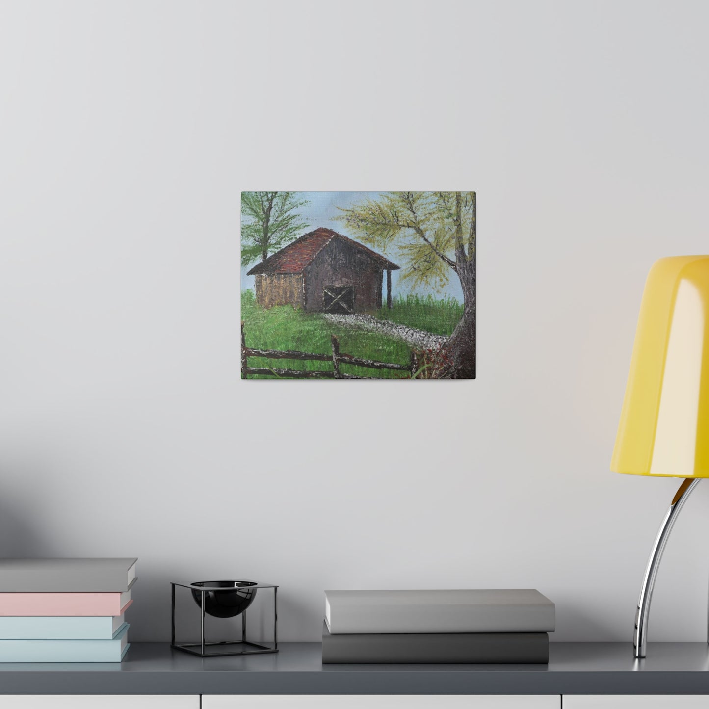 Ole Barn, Matte Canvas, Stretched, 0.75"