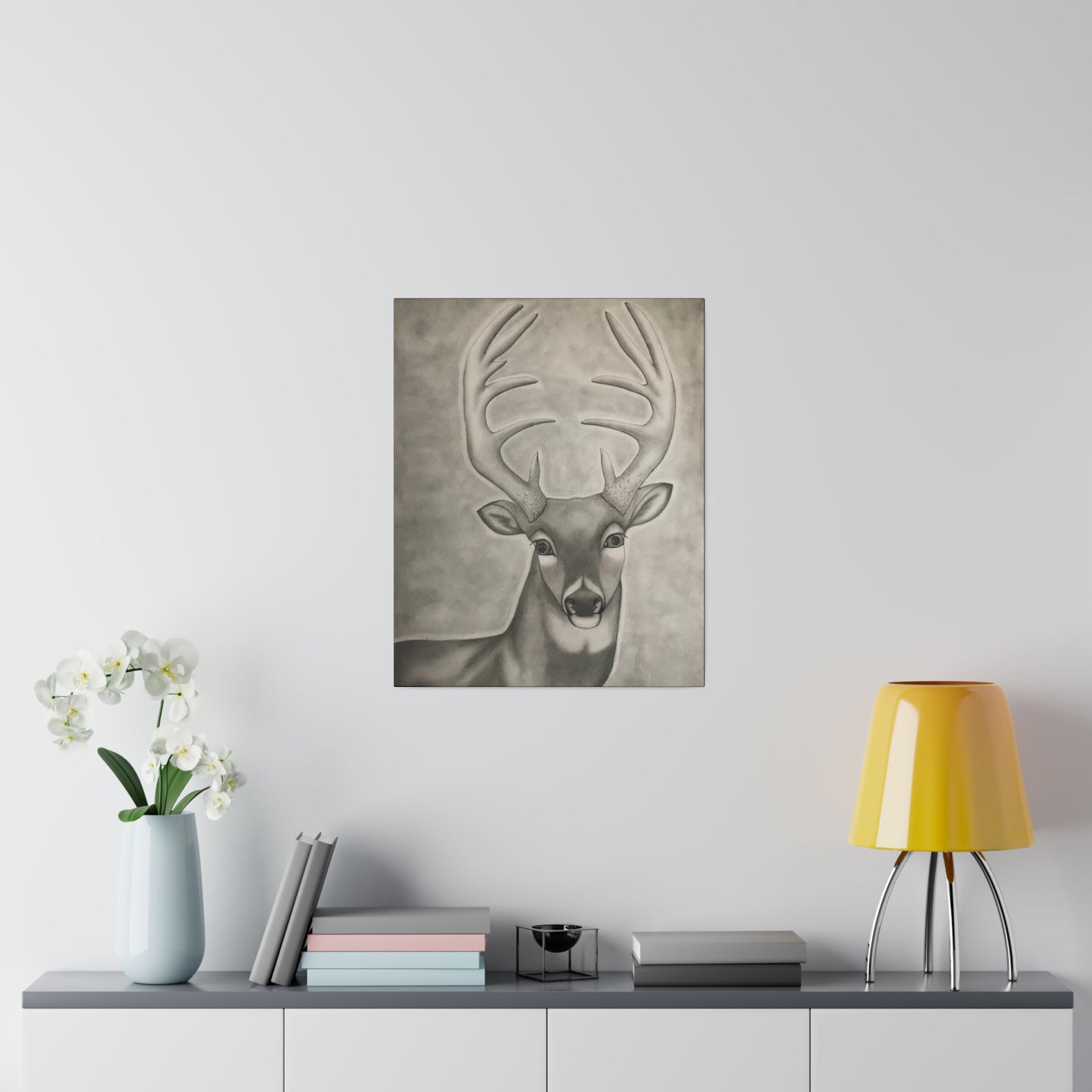 Whitetail Deer, Matte Canvas, Stretched, 0.75"