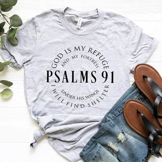 God Is My Refuge T-shirt