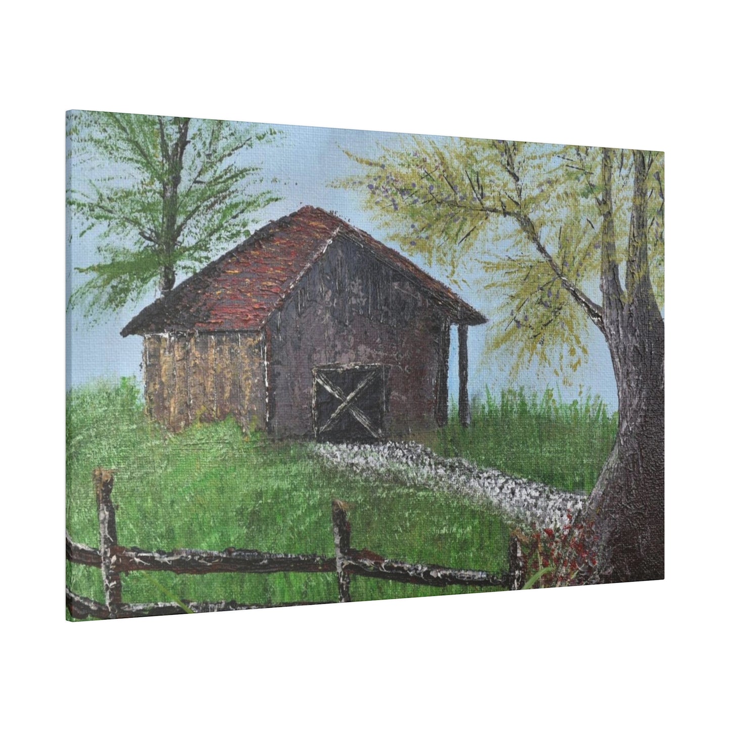 Ole Barn, Matte Canvas, Stretched, 0.75"