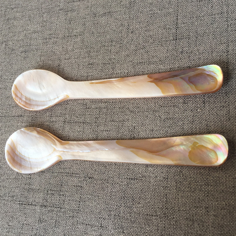Pearlescent Shell Spoons