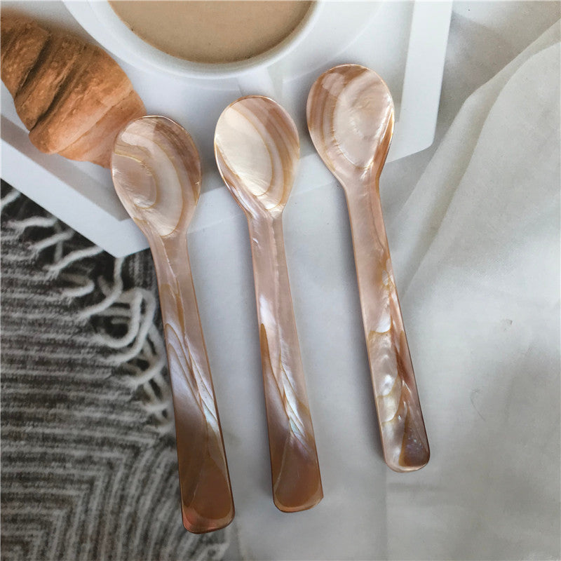 Pearlescent Shell Spoons