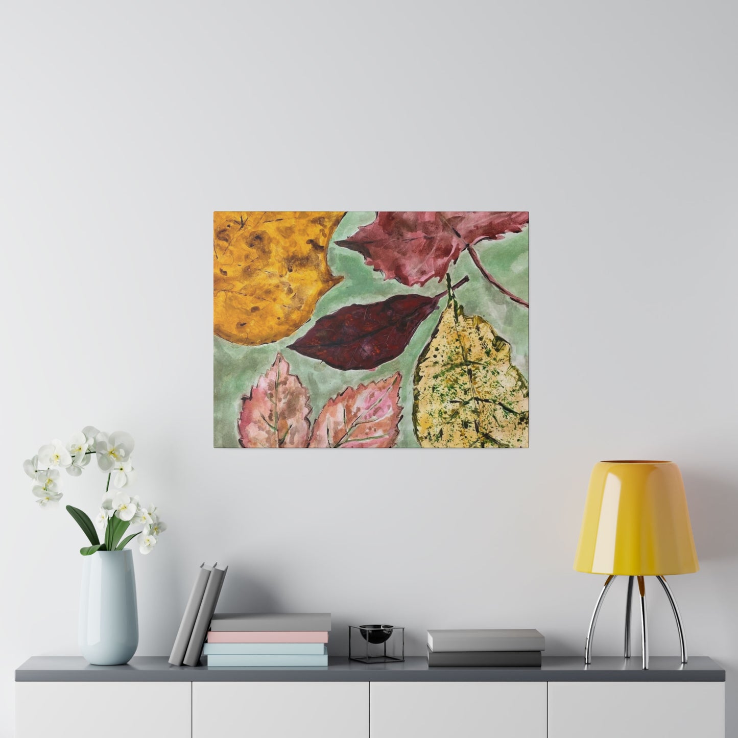 Fall Leaves, Matte Canvas, Stretched, 0.75"