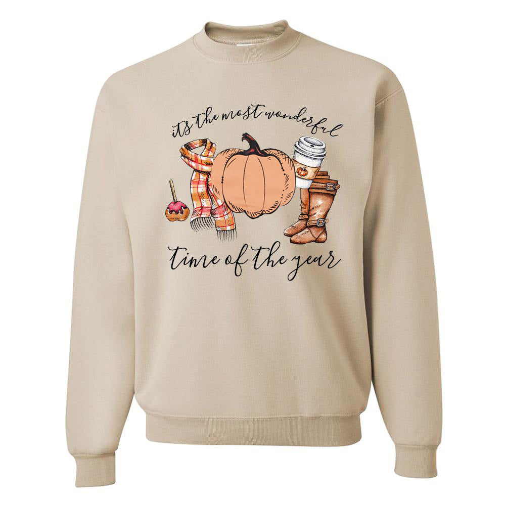 It's The Most Wonderful Time Of The Year Fall Sweatshirt