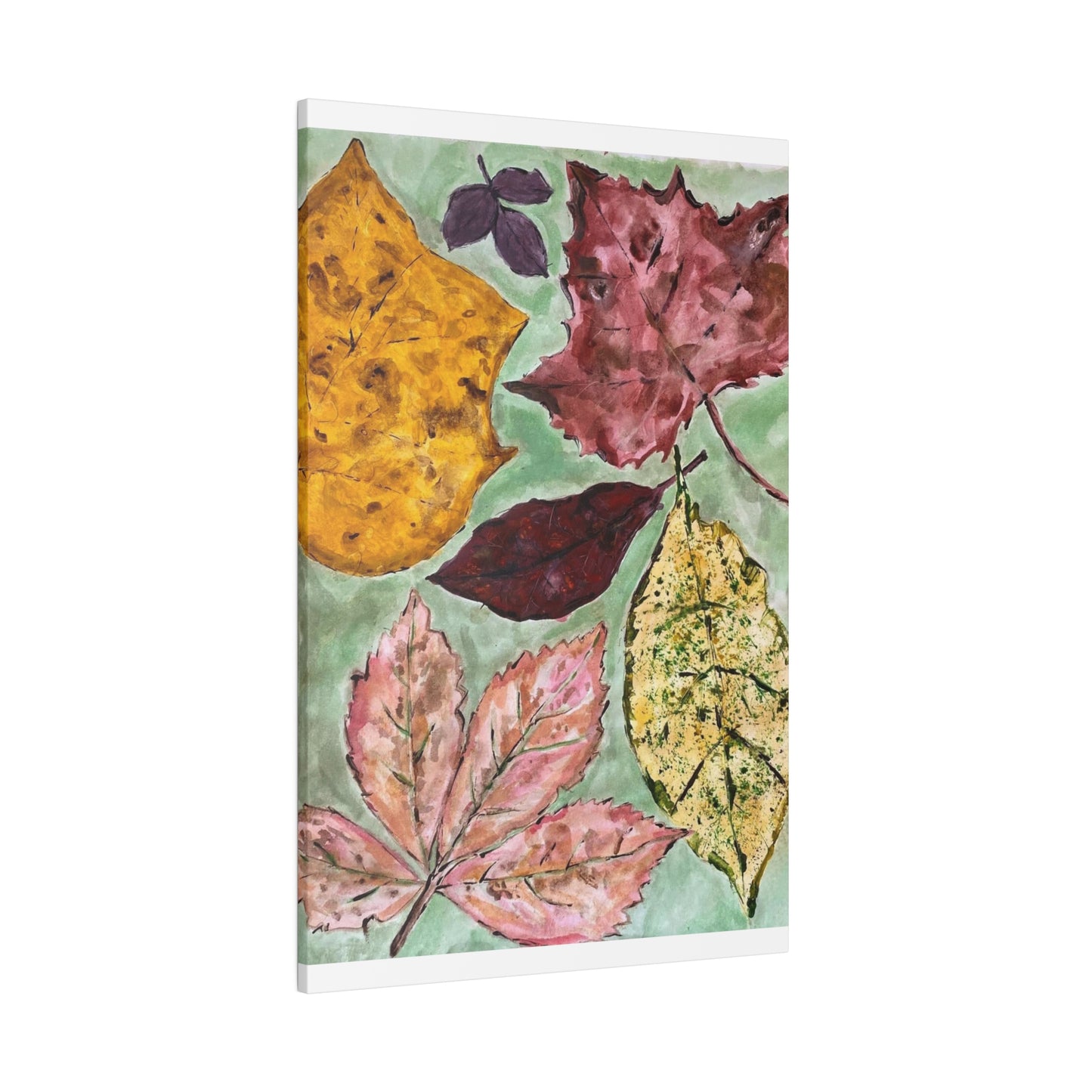 Fall Leaves, Matte Canvas, Stretched, 0.75"