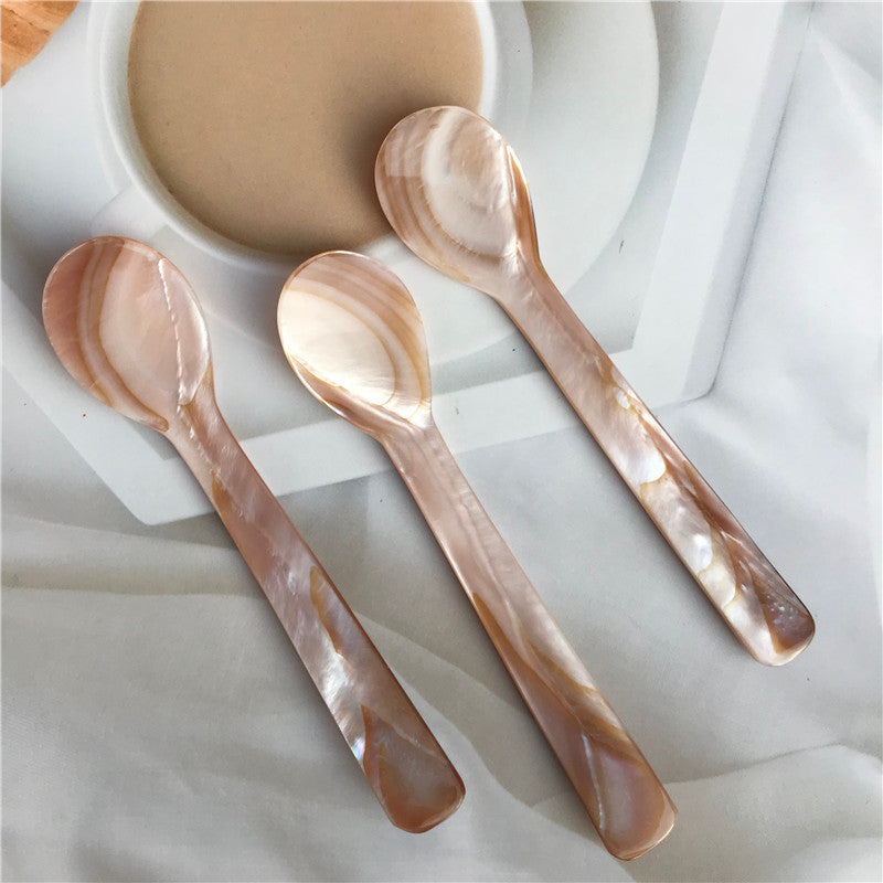 Pearlescent Shell Spoons