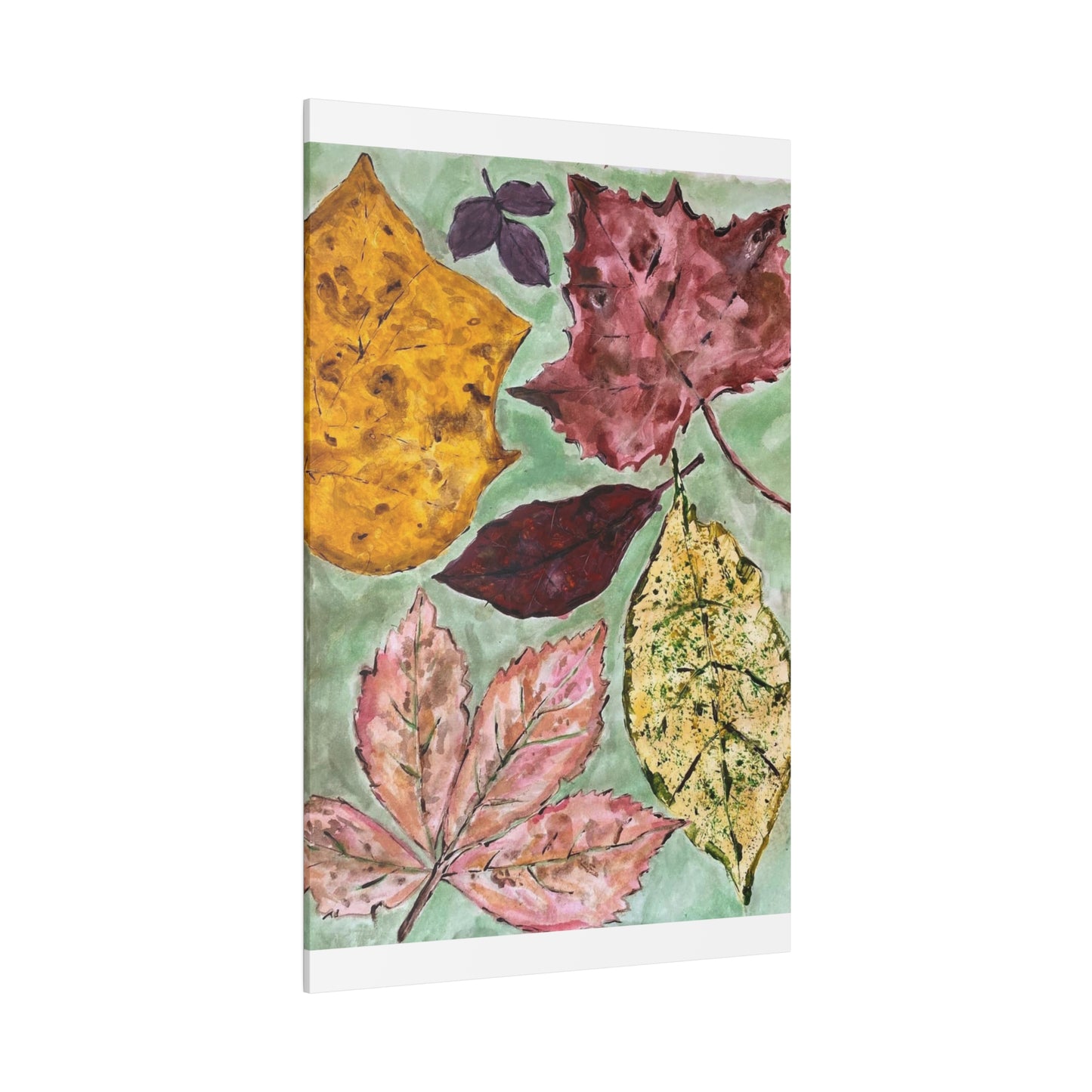 Fall Leaves, Matte Canvas, Stretched, 0.75"