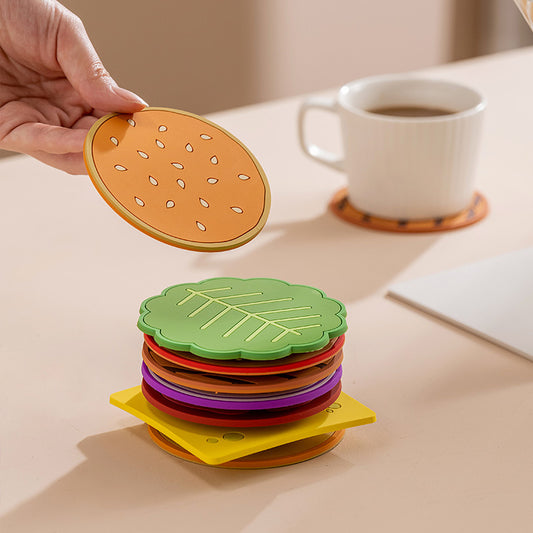 Hamburger Coaster Set