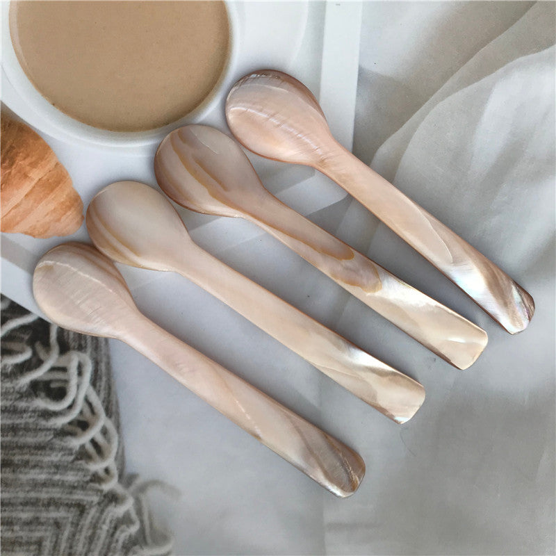 Pearlescent Shell Spoons