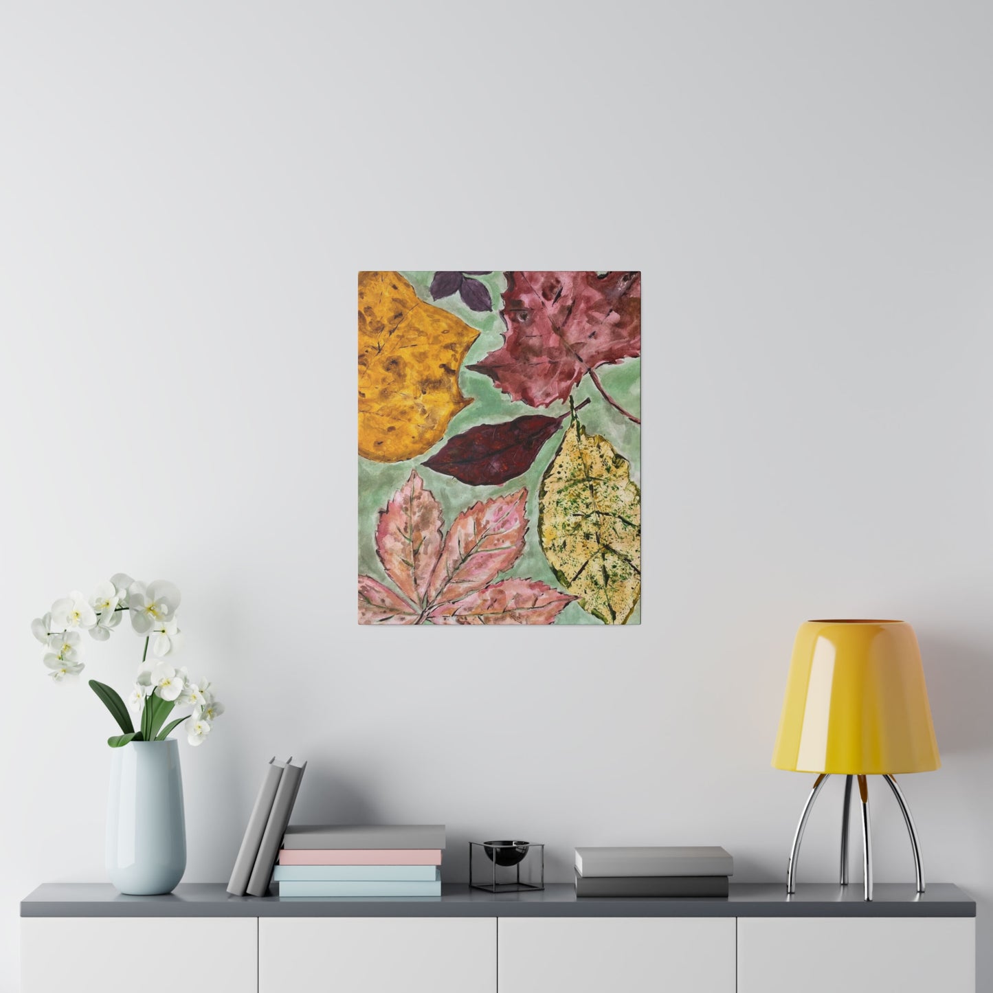 Fall Leaves, Matte Canvas, Stretched, 0.75"