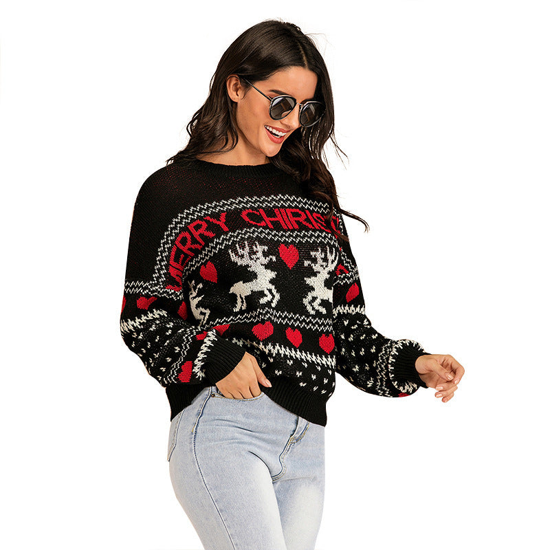 Merry Christmas Reindeer Sweater