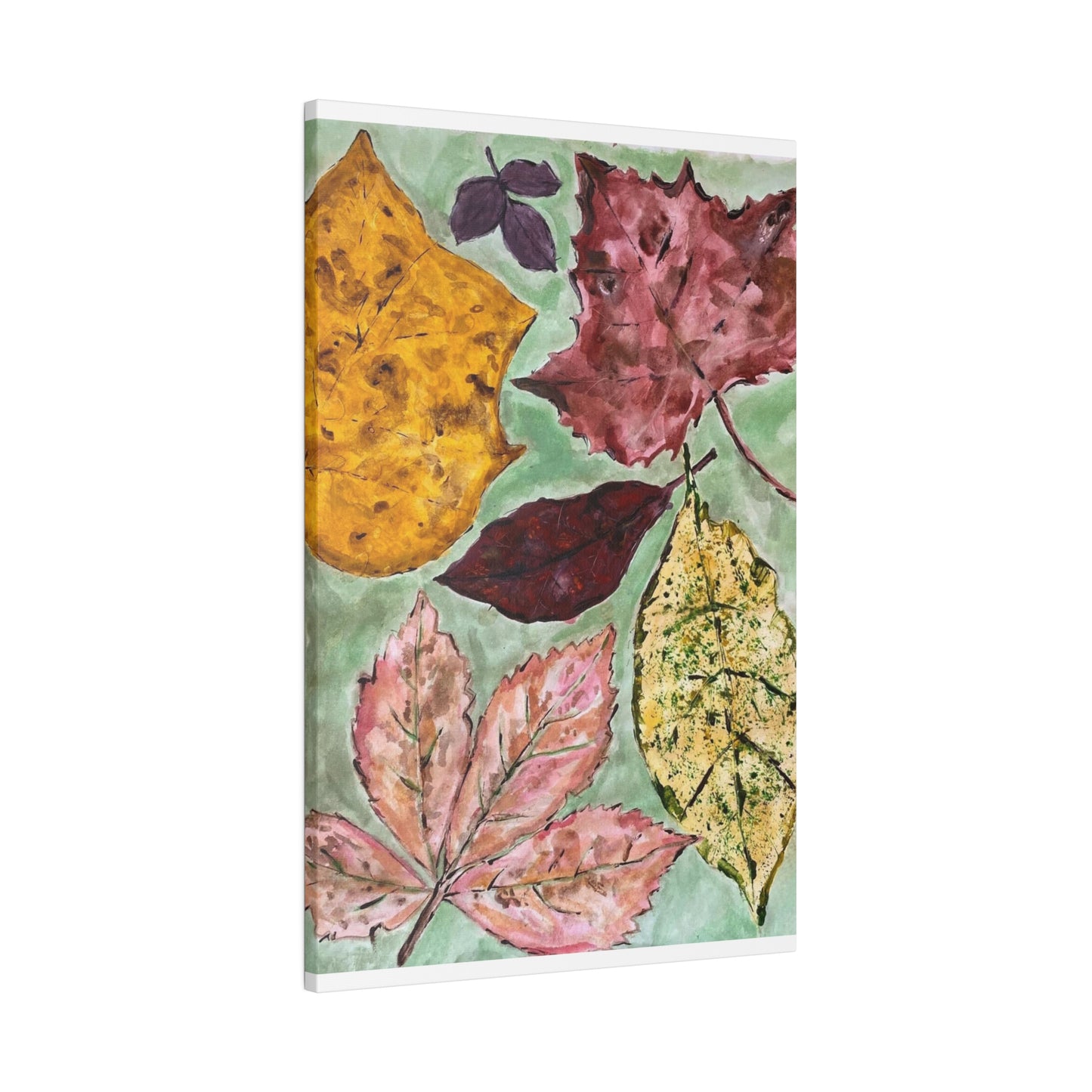 Fall Leaves, Matte Canvas, Stretched, 0.75"