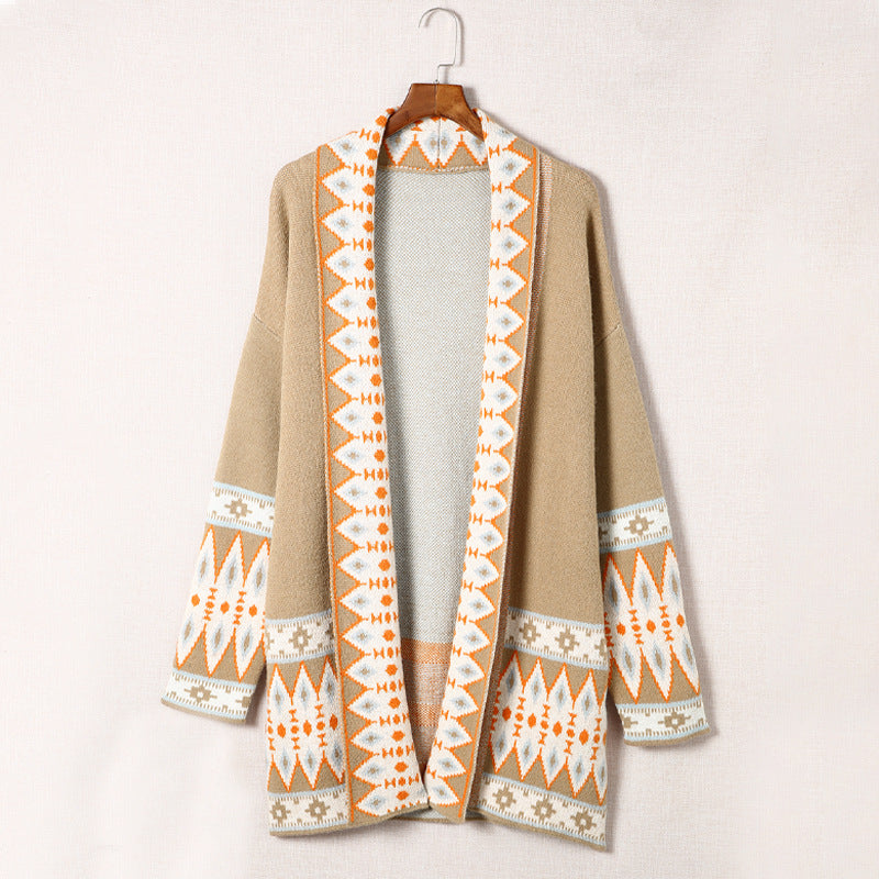 Aztec Knit Cardigan