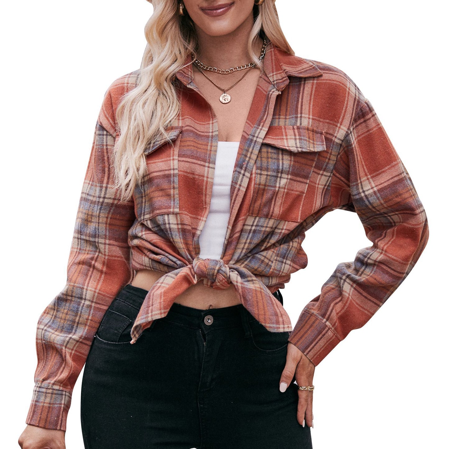 Plaid Button Down