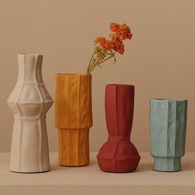 Geometric Nordic Vase