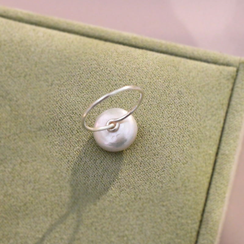 Round Pearl Ring