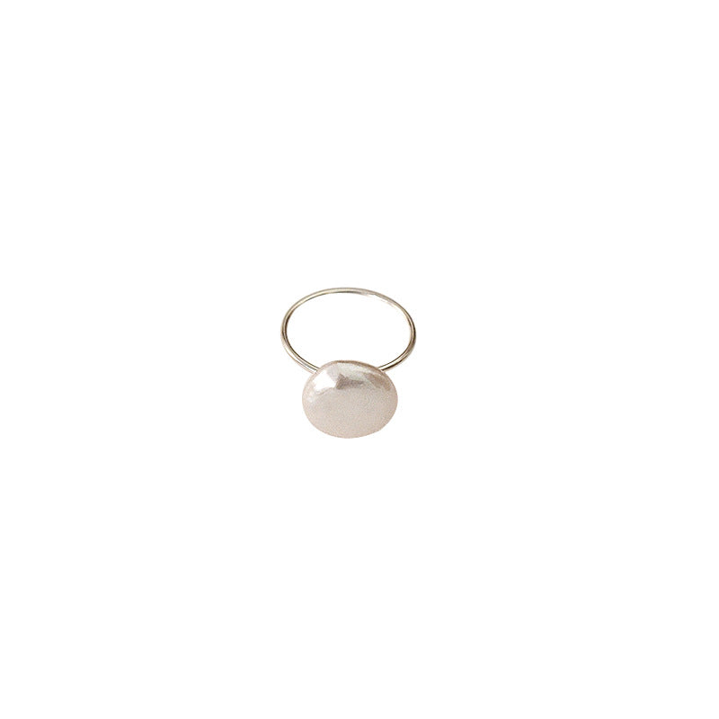 Round Pearl Ring