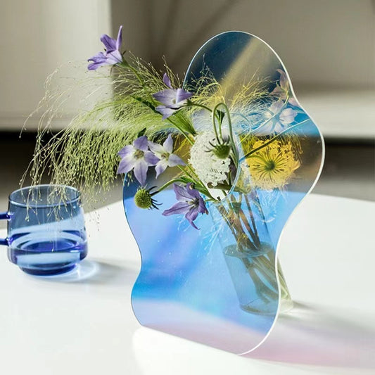 Nordic Colored Acrylic Flower Vase