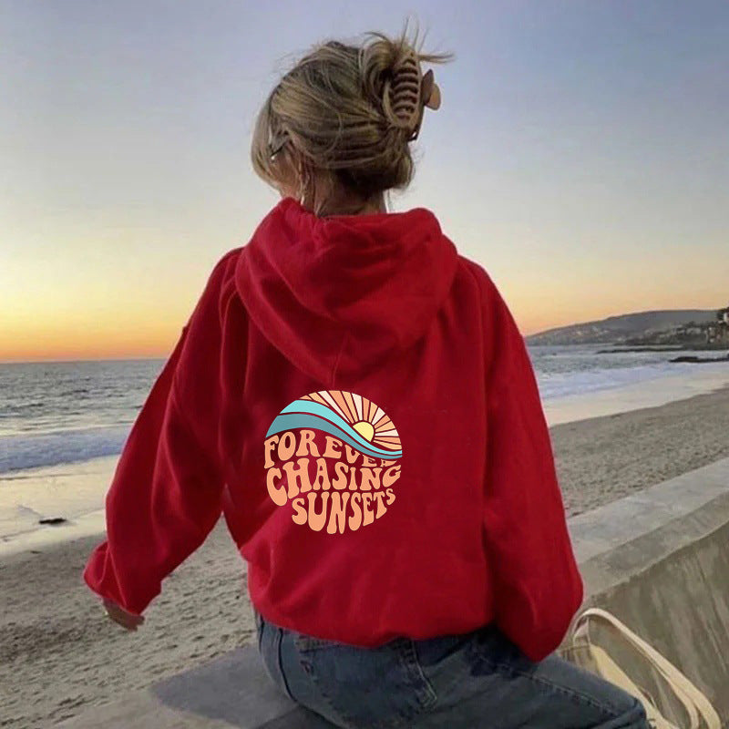 Forever Chasing Sunsets Hoodie