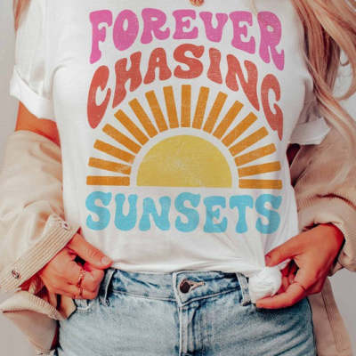 Forever Chasing Sunsets T-shirt