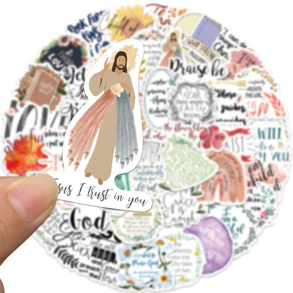 52 Bible Verse Stickers