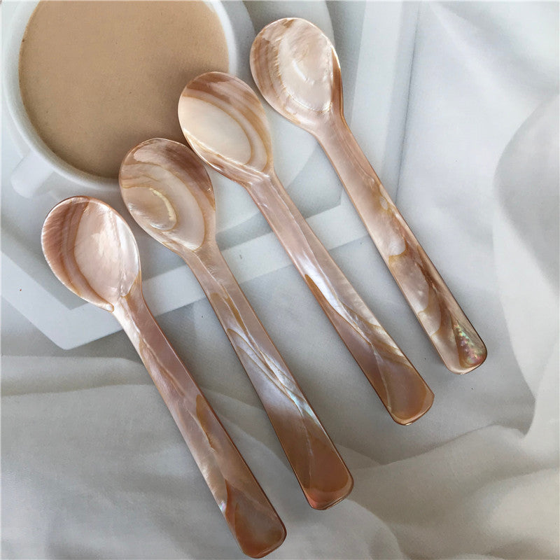 Pearlescent Shell Spoons