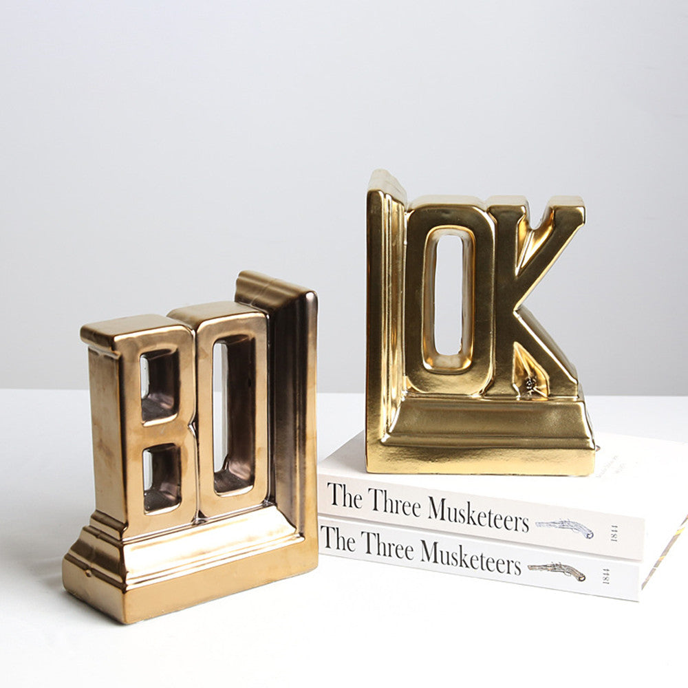 Gold BOOKends