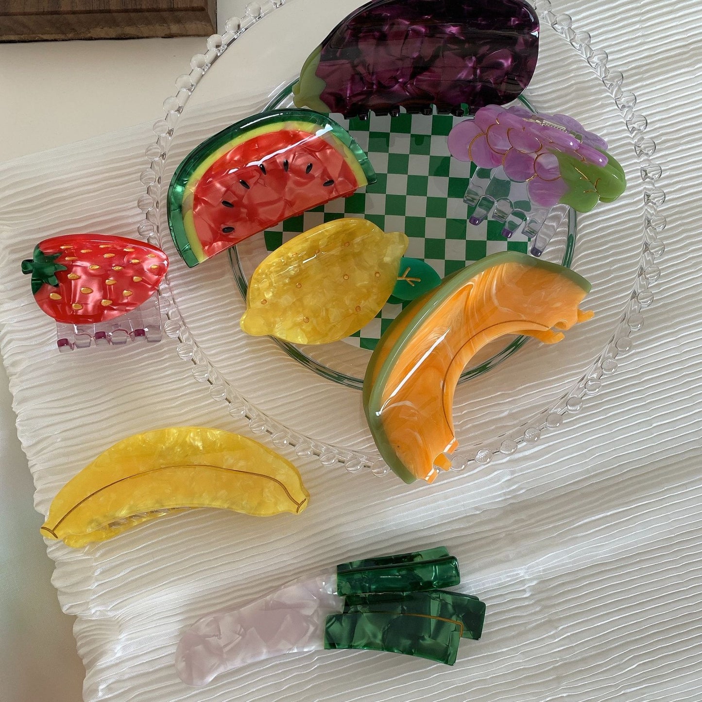 Fruity Claw Clips