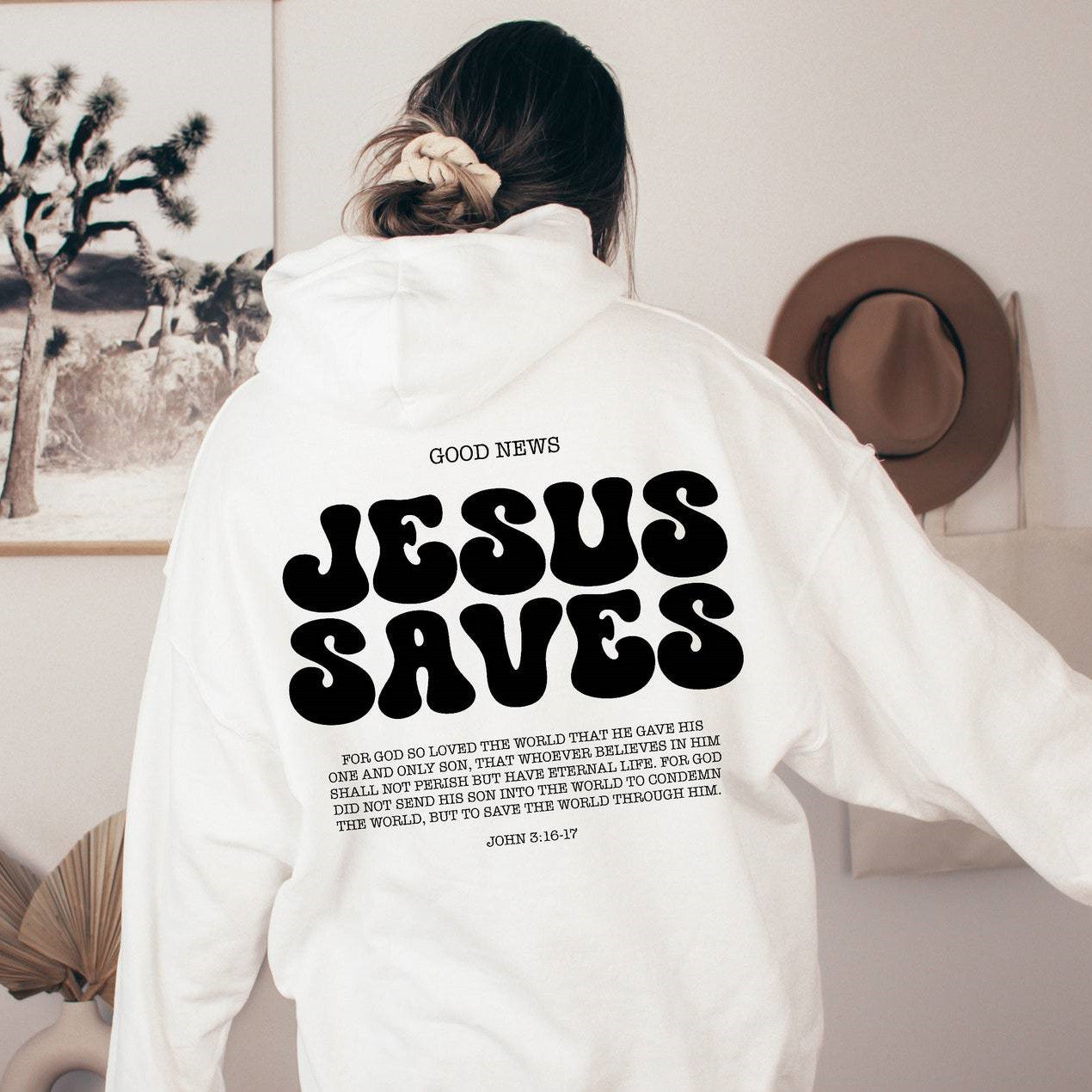 Jesus Saves Hoodie