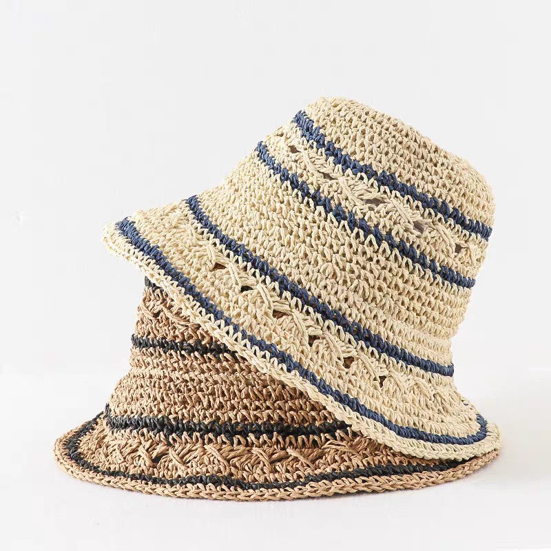 Straw Bucket Hat